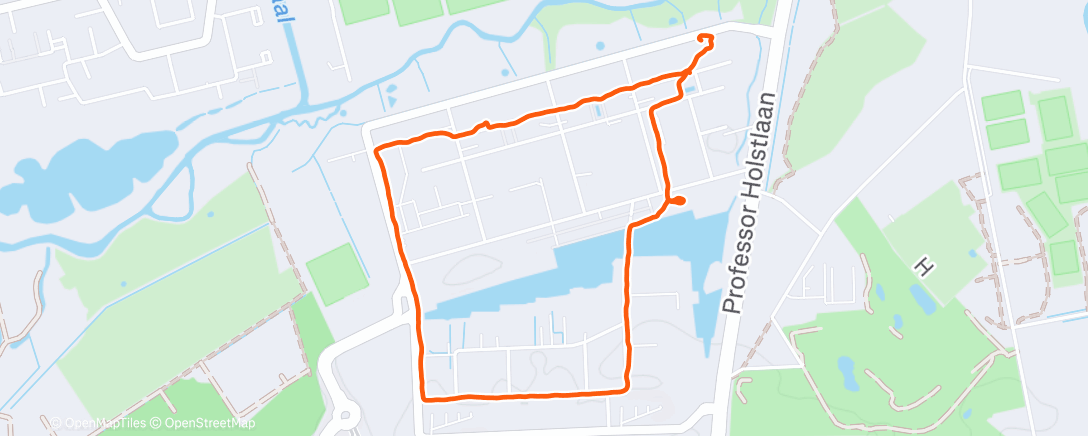 Map of the activity, Lunch Walk