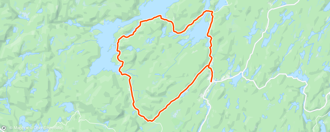 Map of the activity, «Fjorden rundt»