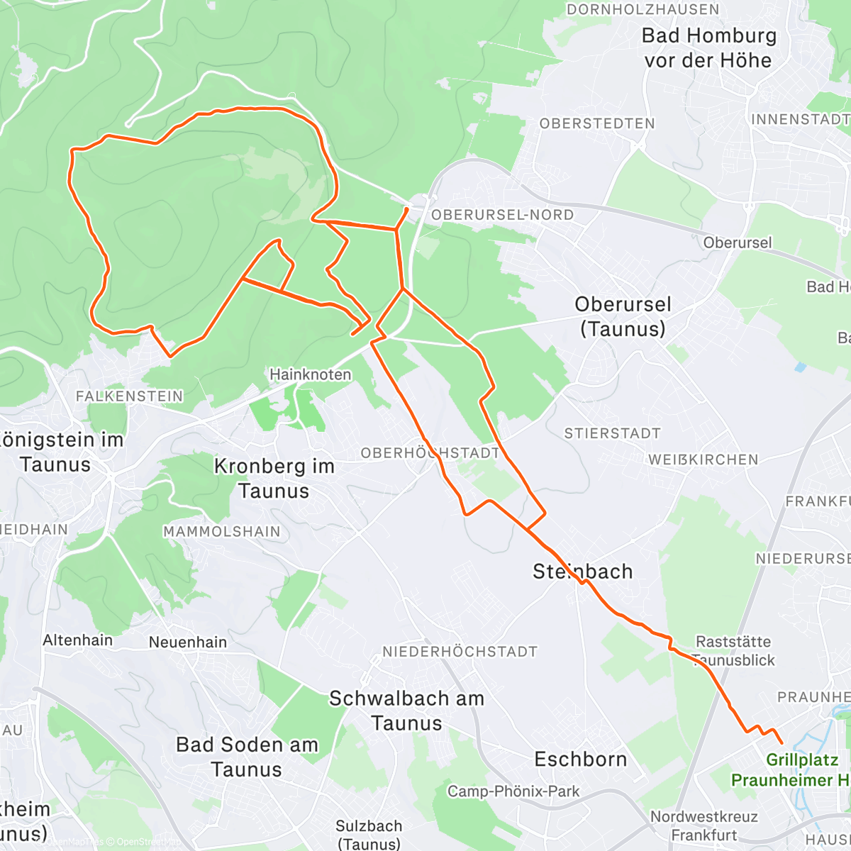 Map of the activity, 3x8min in der Kälte aber Nevio ist zu warm