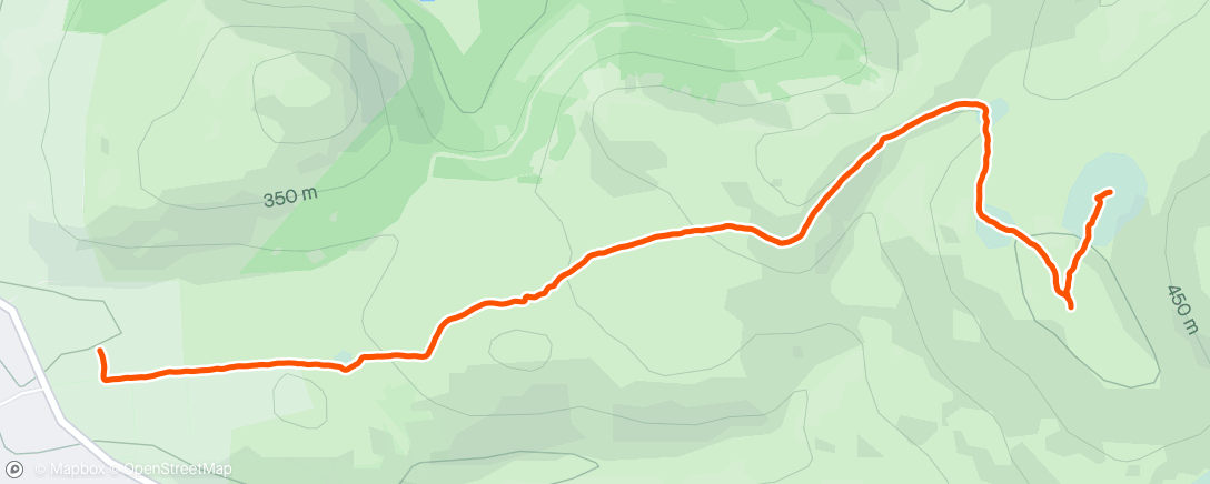 Map of the activity, GL3D day 3 café route part 2