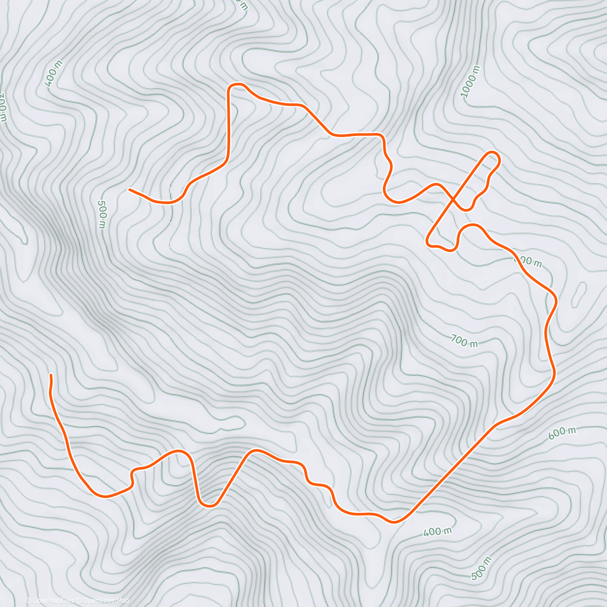 Map of the activity, Zwift - France