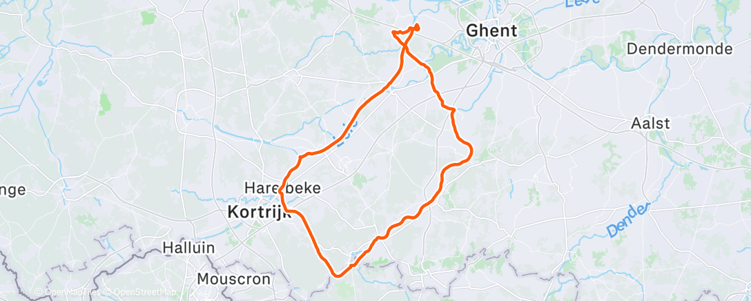 Map of the activity, Op zoek naar men borstel 🧹