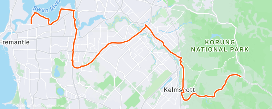 Карта физической активности (2h easy has never felt so diabolically hard)