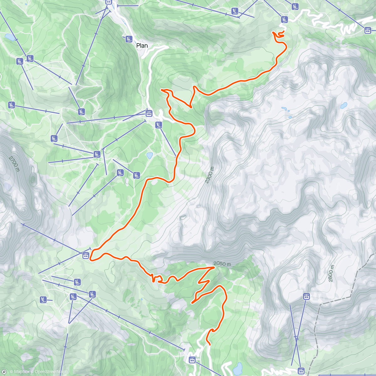 Mapa de la actividad, ROUVY - Tempo Endurance | Climber's plan