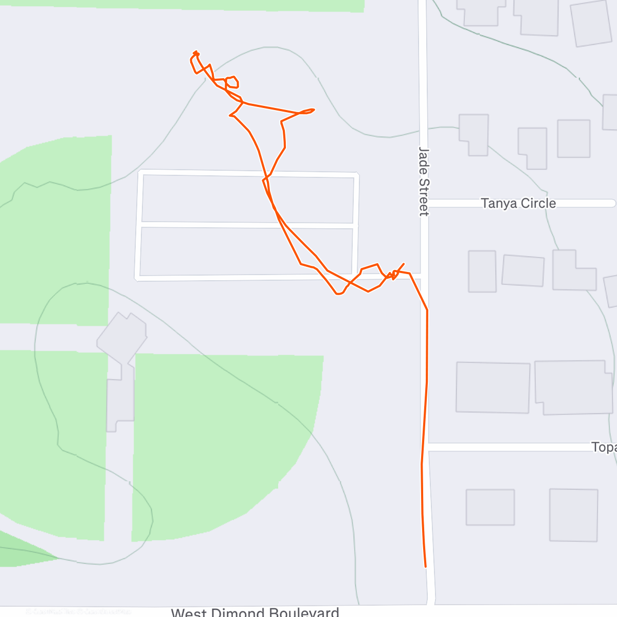 Карта физической активности (Breaking Trails)