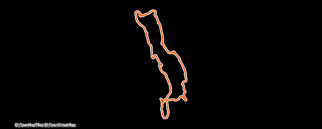 Map of the activity, Eftermiddagsskridskor