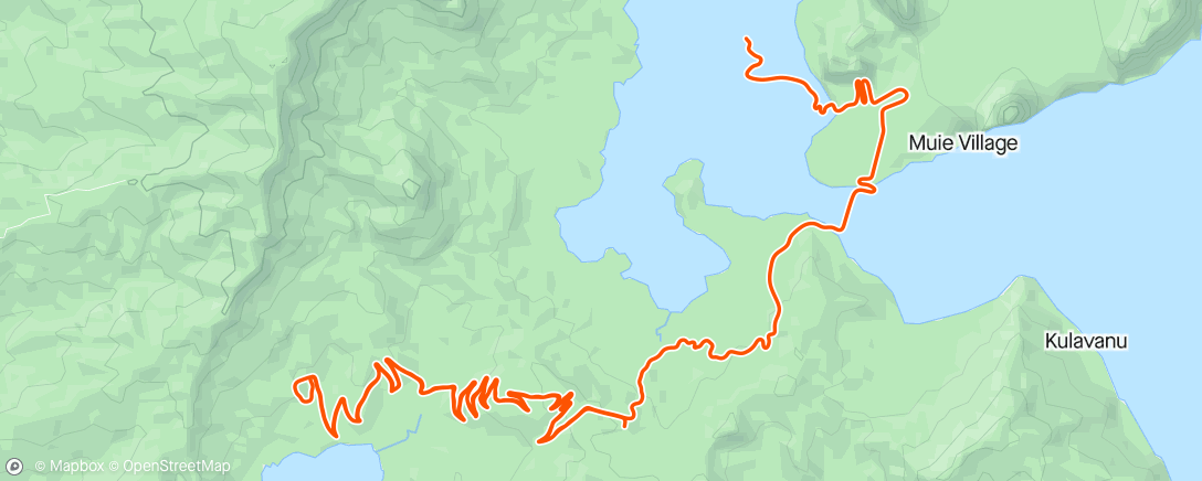 Mapa de la actividad, Zwift - Tour of Fire and Ice in Watopia