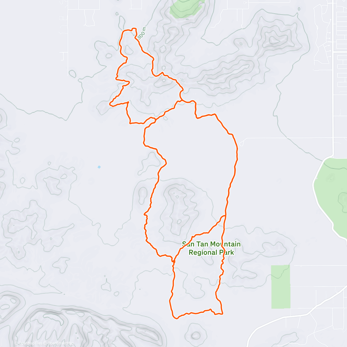 Map of the activity, San Tan Scramble 26k 🍫