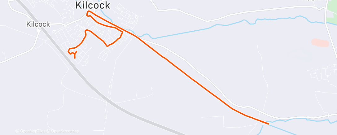 Map of the activity, Afternoon Ride