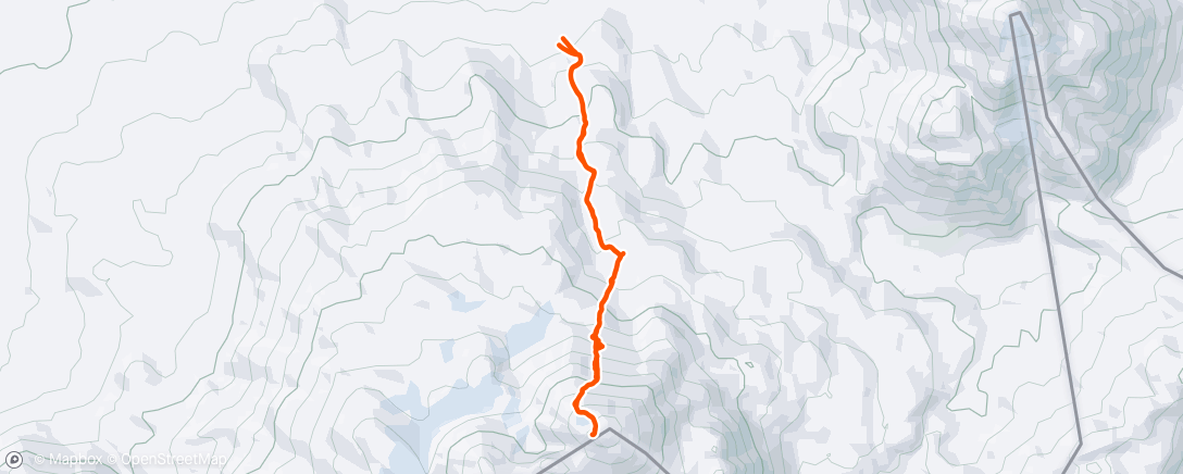 Map of the activity, Morning Trail Run