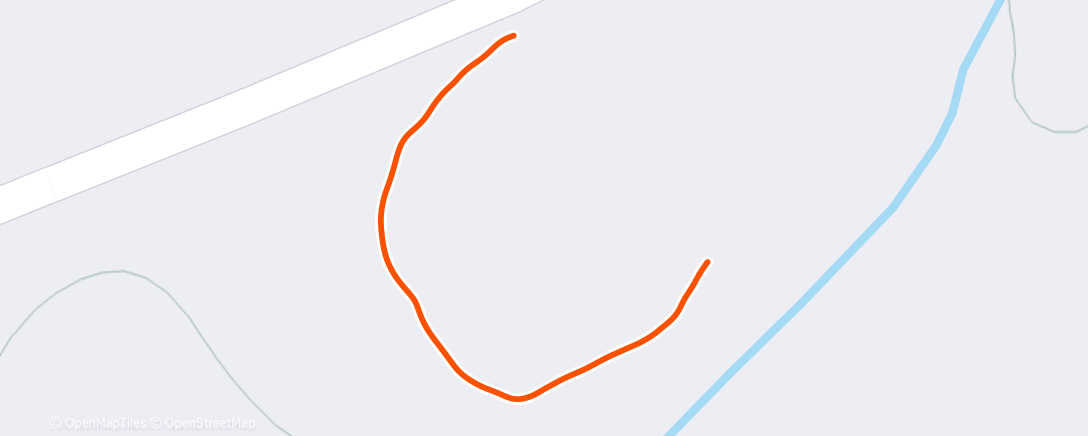 Map of the activity, Morning Walk