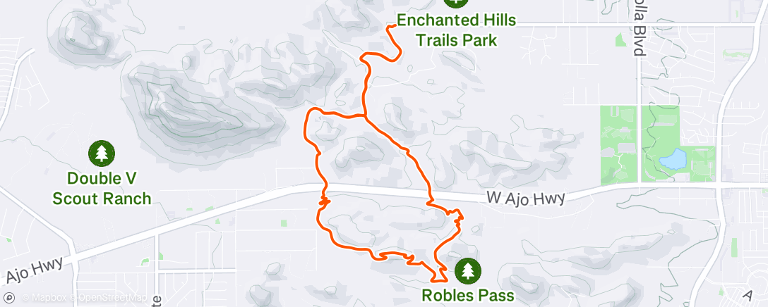 Map of the activity, I love TMP