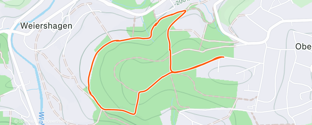 Mappa dell'attività Mittagspaziergang