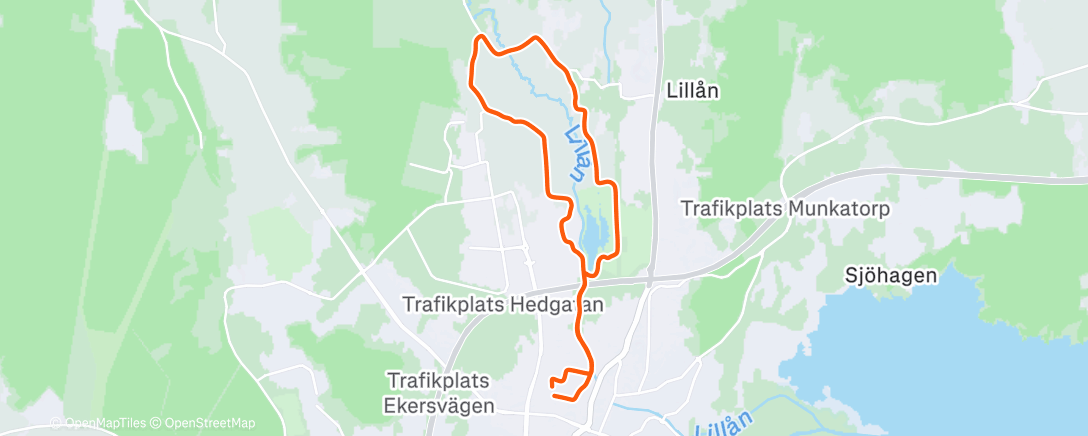 Карта физической активности (Samla solsken)