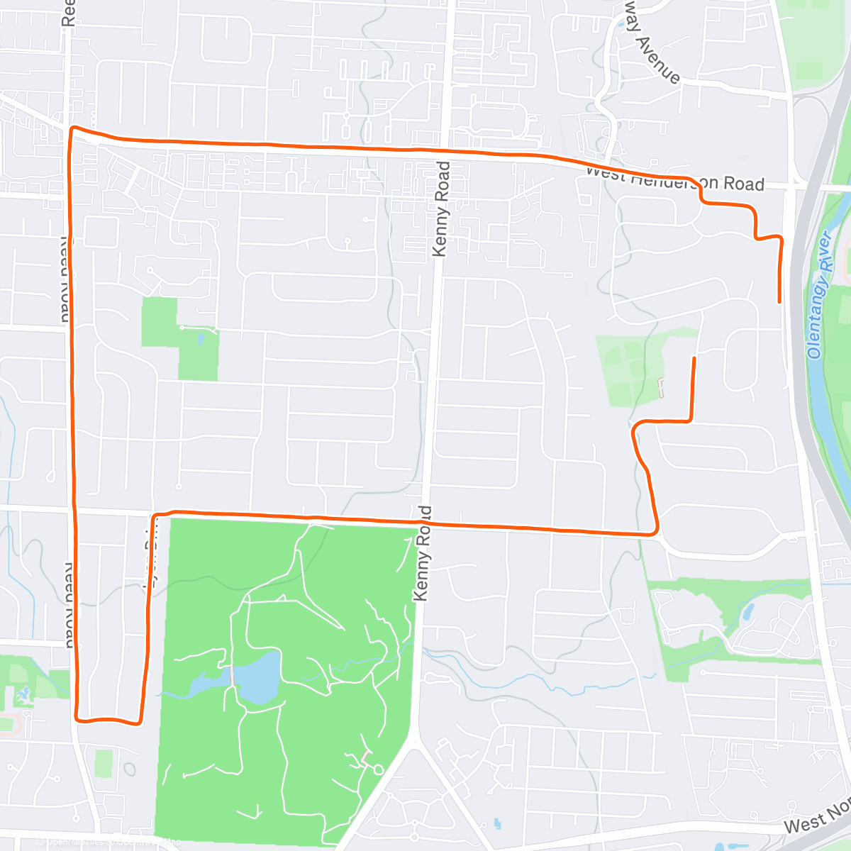 Карта физической активности (Made it outdoors)