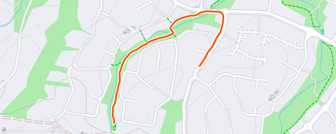 Mapa da atividade, Morning Run