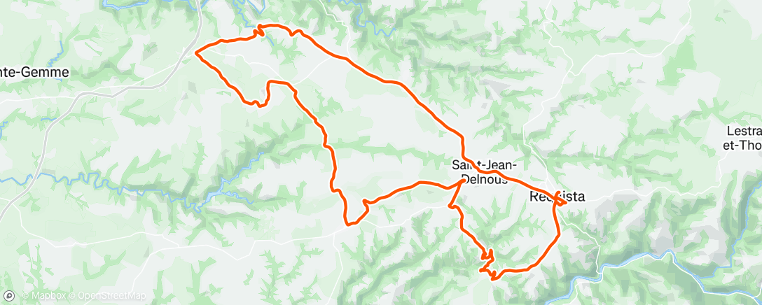 Carte de l'activité
