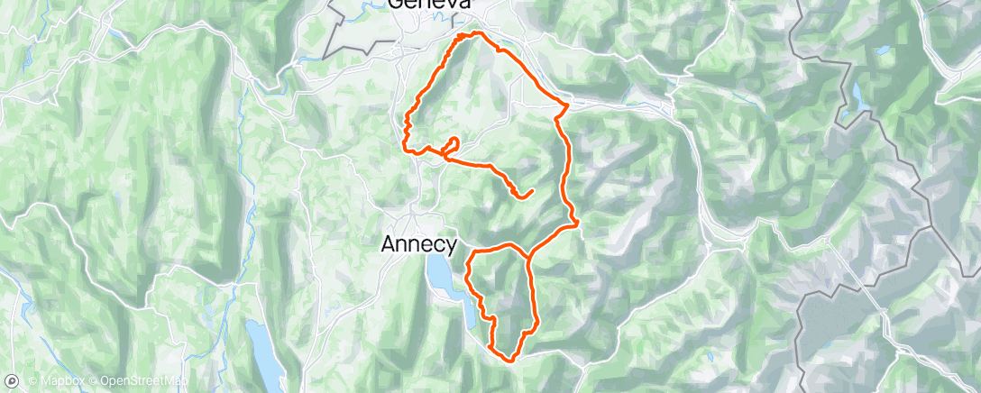Map of the activity, Dauphiné #8