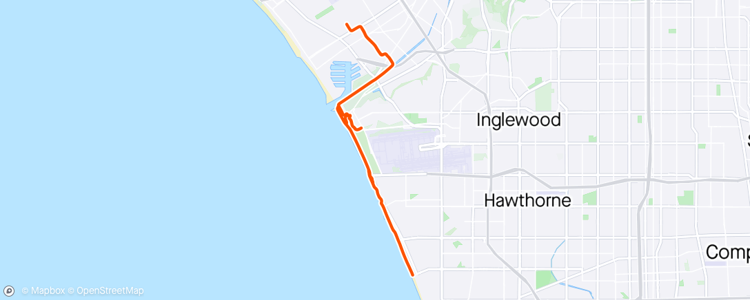 Map of the activity, Lunch Ride 🌤️