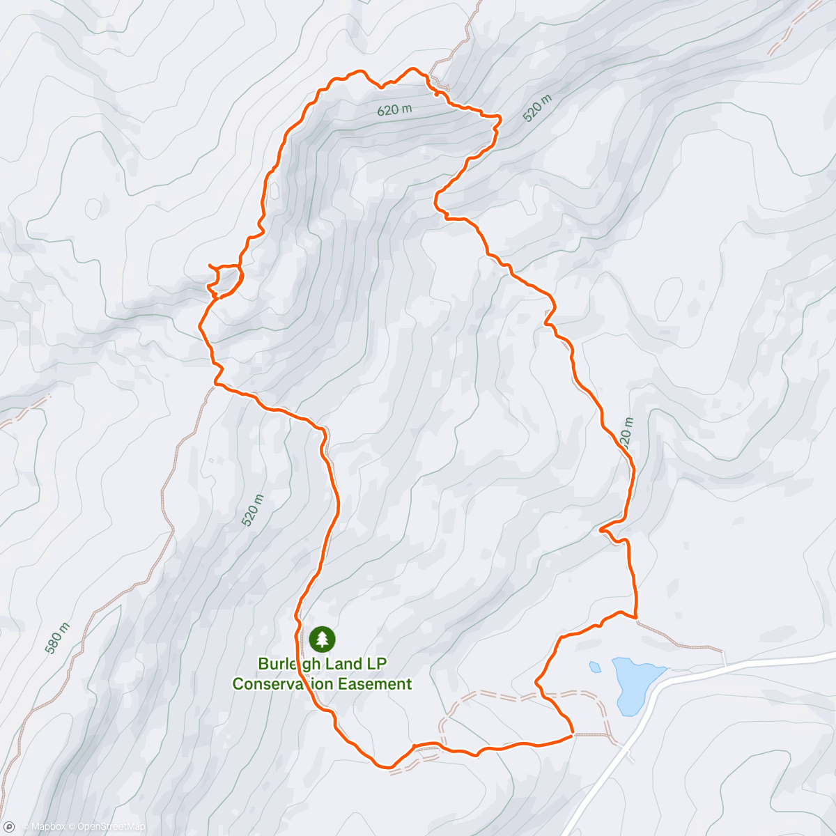 Map of the activity, Morgan and Percival