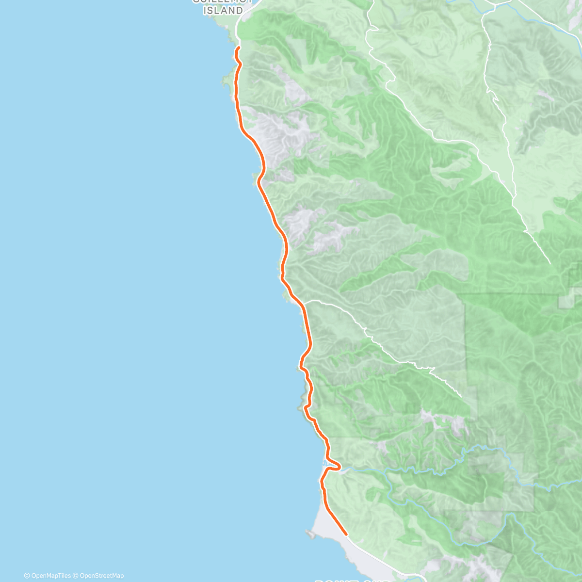 Map of the activity, ROUVY - Power Through Miles | Block 3: Half-Distance Triathlon