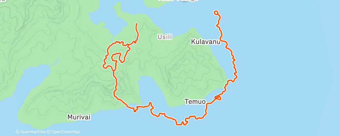 Peta aktivitas, Zwift - Coast Crusher in Watopia