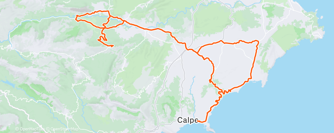 Map of the activity, Torque | Fatigued Tempo Spikes