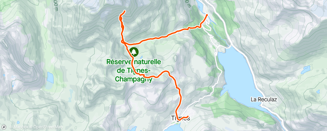 Mappa dell'attività Dôme de la Sache optimistic attempt