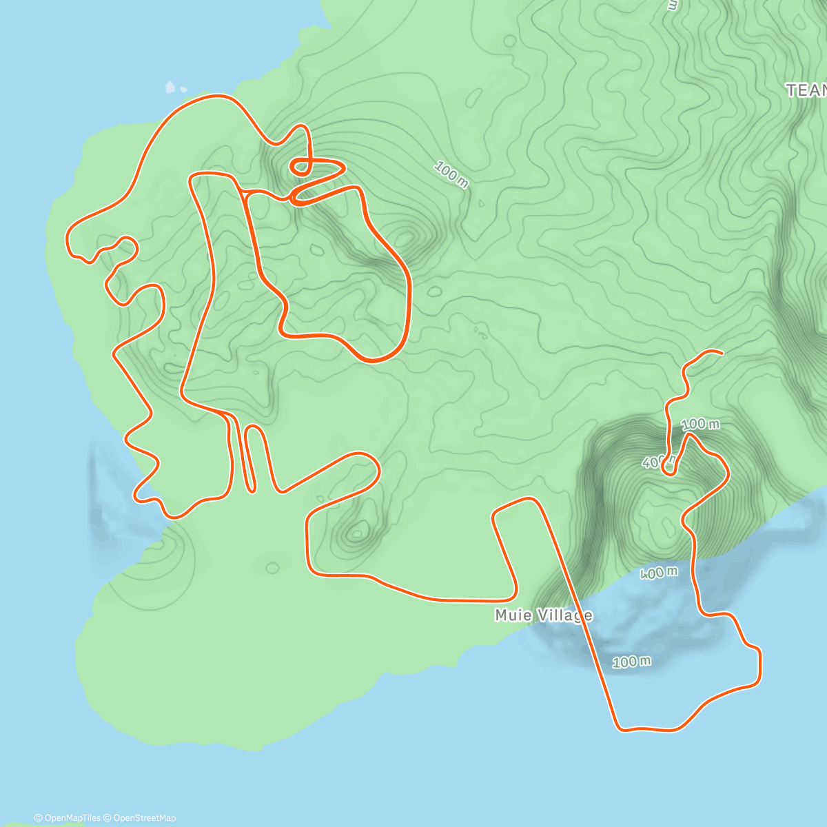 Map of the activity, Zwift - Repack Rush in Watopia