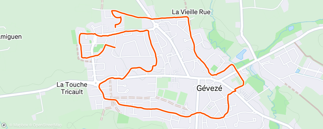 Map of the activity, Grosse flemme en partant