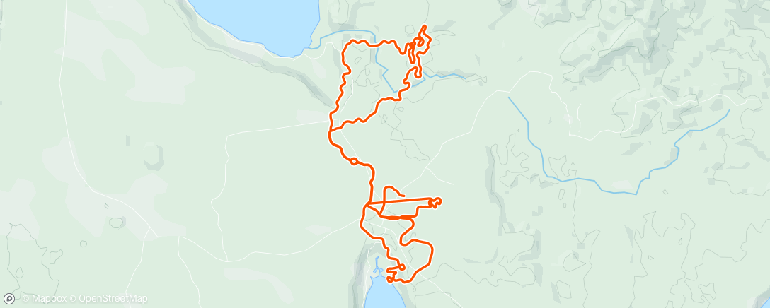 Map of the activity, Zwift - Pacer Group Ride: Castle to Castle in Makuri Islands with Maria