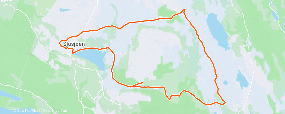 Map of the activity, Rolig julemorgen med fattern