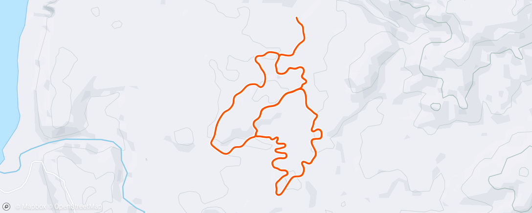 Map of the activity, Zwift - Spirit Forest in Makuri Islands