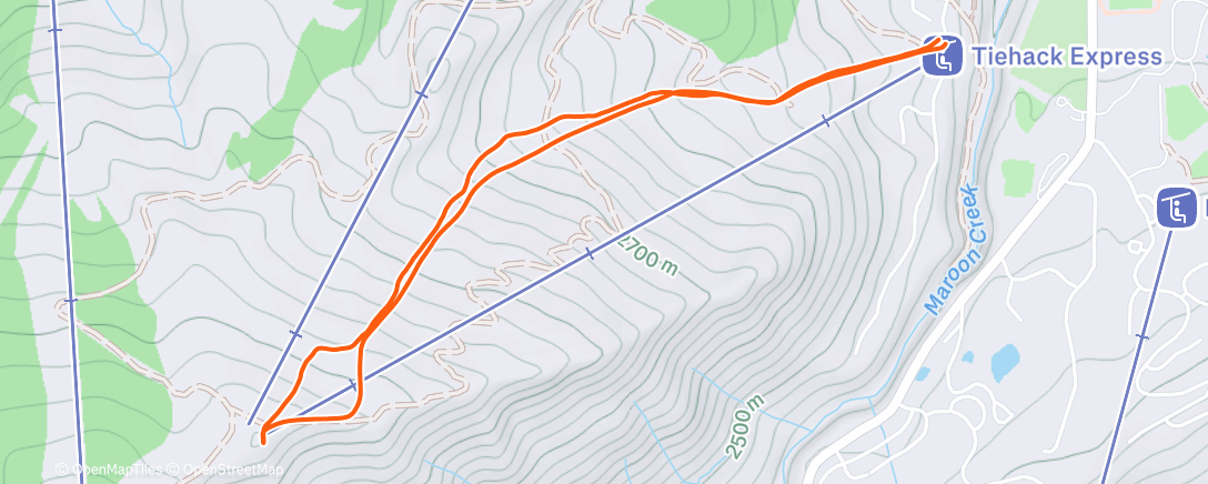 Map of the activity, Espresso by Sabrina carpenter
