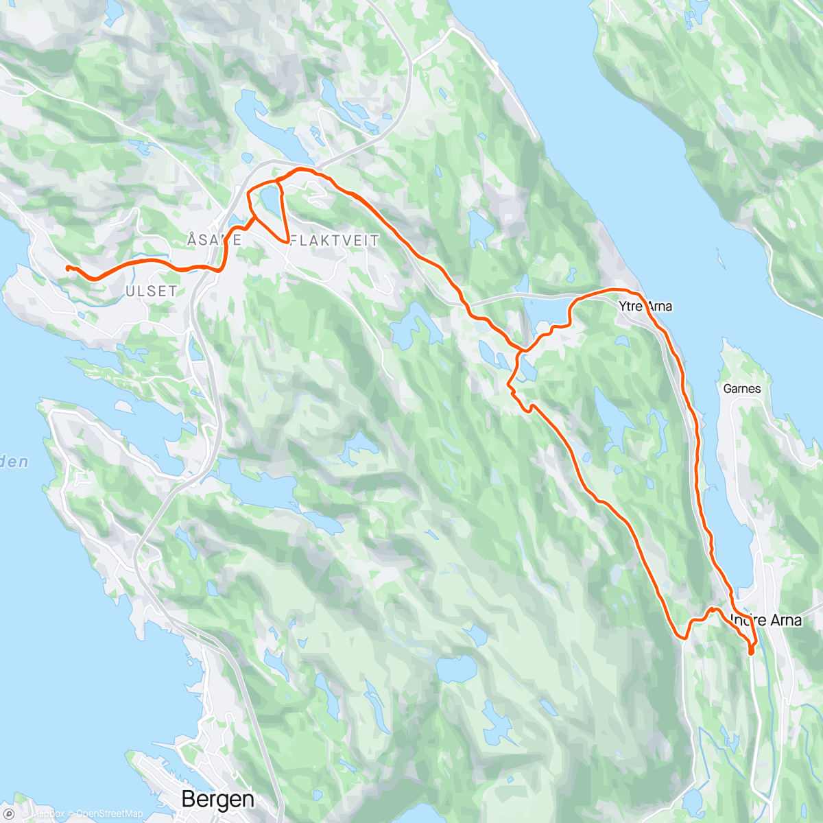 Mapa de la actividad, Omvendt ÅDP med hoppegir