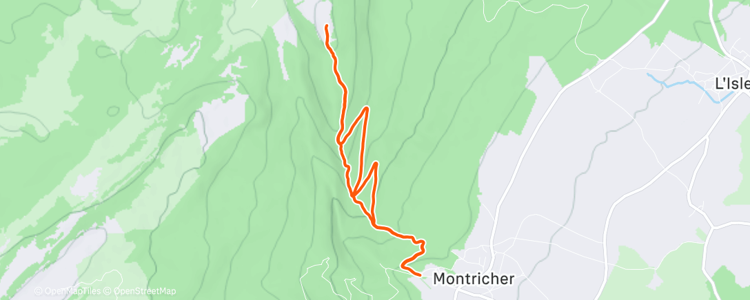Map of the activity, Jo Chloé Châtel