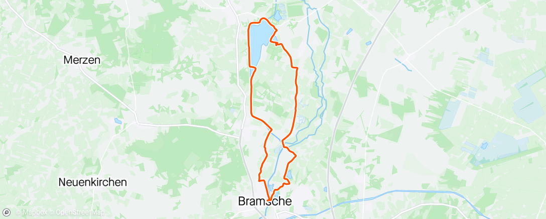 Map of the activity, Bramsche #3 / 2024