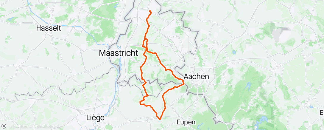 Map of the activity, What a route 🤩