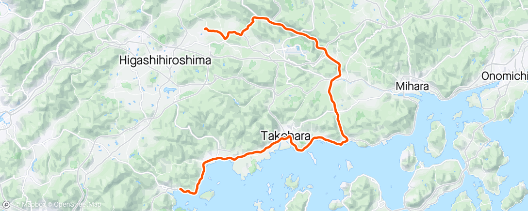 Map of the activity, 桜とマイケル😆