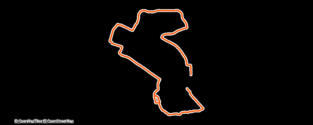 Map of the activity, Mike and me