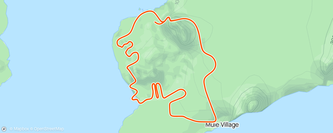 Karte der Aktivität „Zwift: 3R Racing - 50km Race (C) on Flat Route in Watopia”