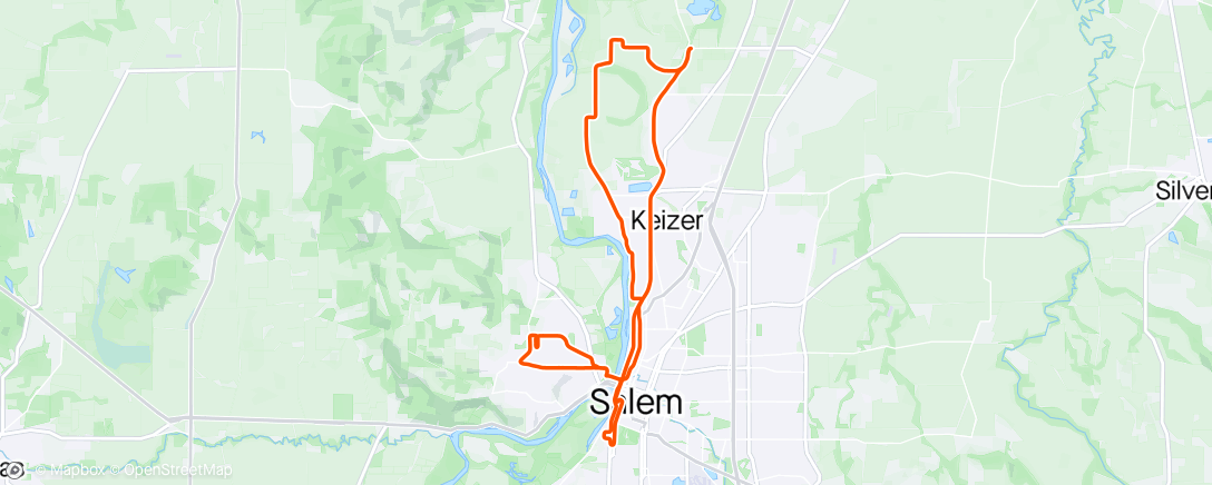 Map of the activity, Scott-ish ride (had to bail early)