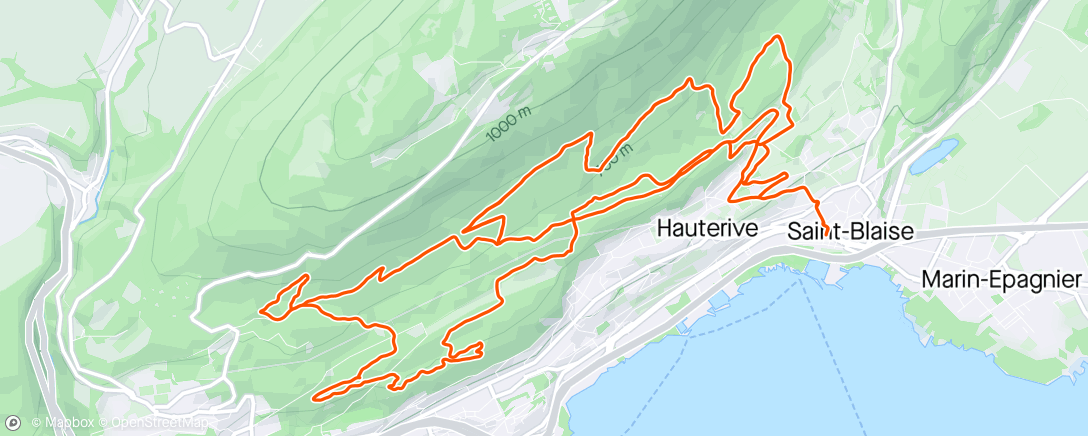 Map of the activity, Reco du nouveau parcours du roc du littoral! Trop beau 😻