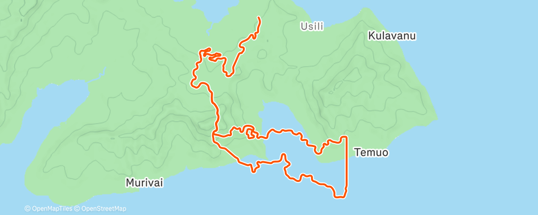 Map of the activity, Zwift - Mayan San Remo in Watopia