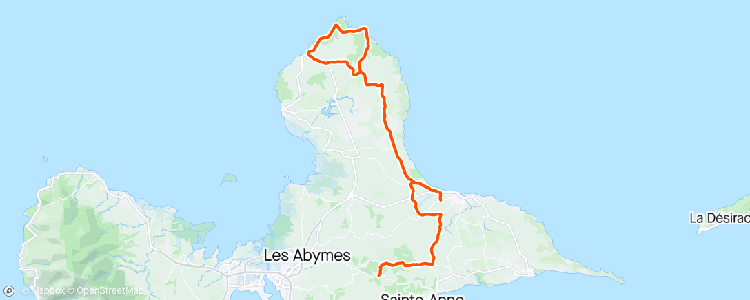 Map of the activity, Sortie vélo (belle rencontre avec richard)