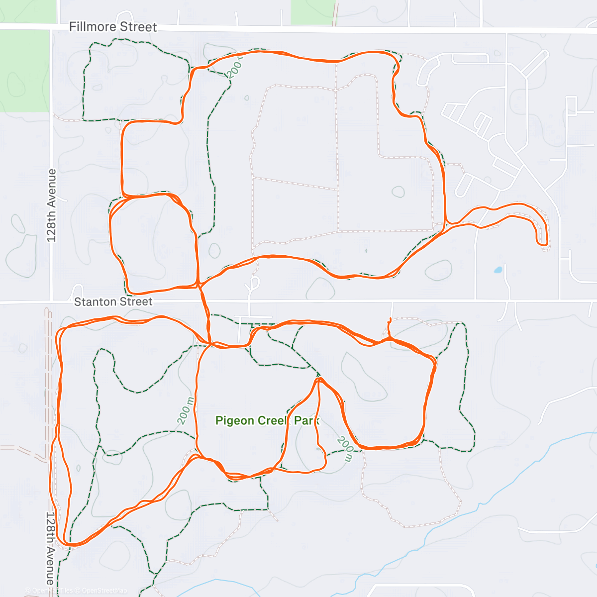 Map of the activity, Back at it again