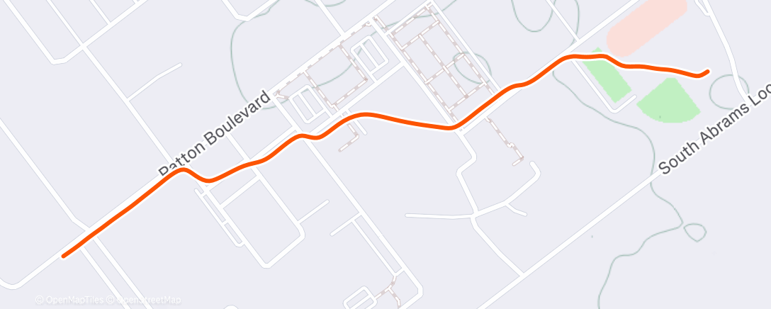 Map of the activity, Morning Commute