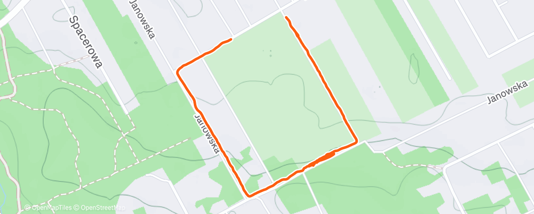 Map of the activity, Lunch Walk