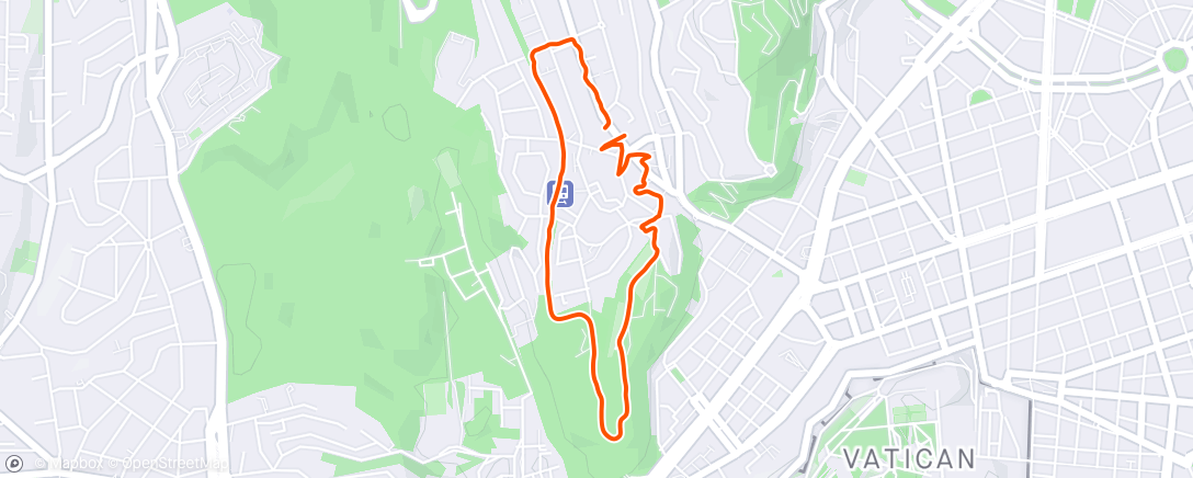 Karte der Aktivität „Camminata serale”