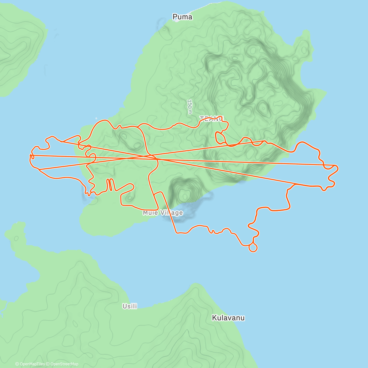 Map of the activity, Zwift - Vo2 Max 3min & 2min on Flat Out Fast in Watopia